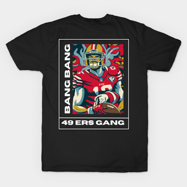 49 ers football, bang bang 49 ers gang vector design by Nasromaystro